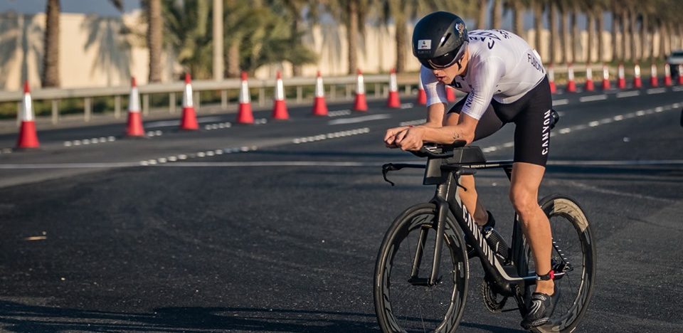 Daniel Bækkegaard ironman Bahrain bike